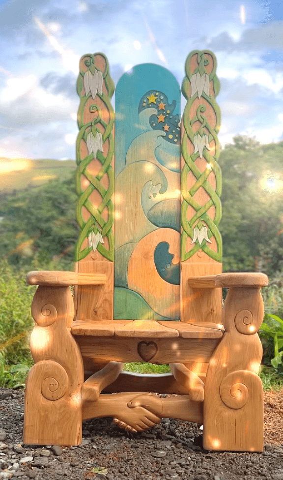 storytelling chair video showcasing our best thrones