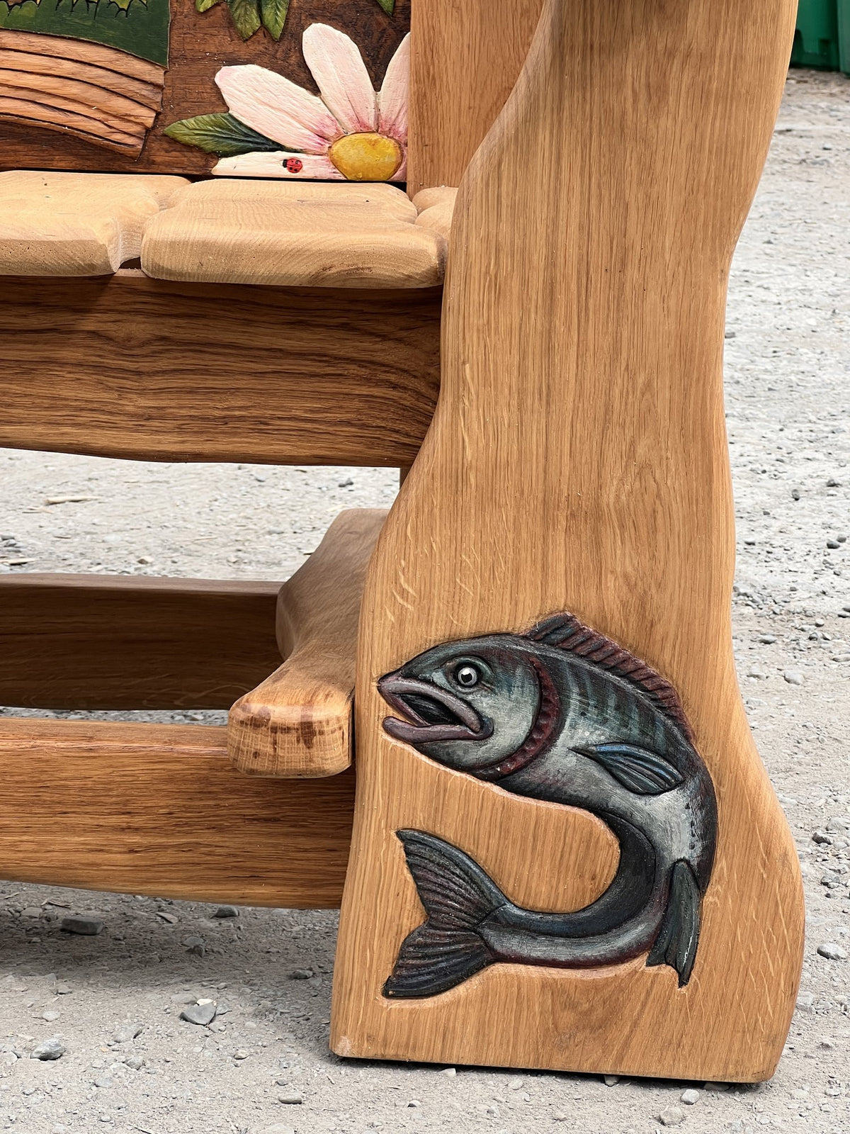 And the other leg. — Free Range Designs, handmade in Mid Wales