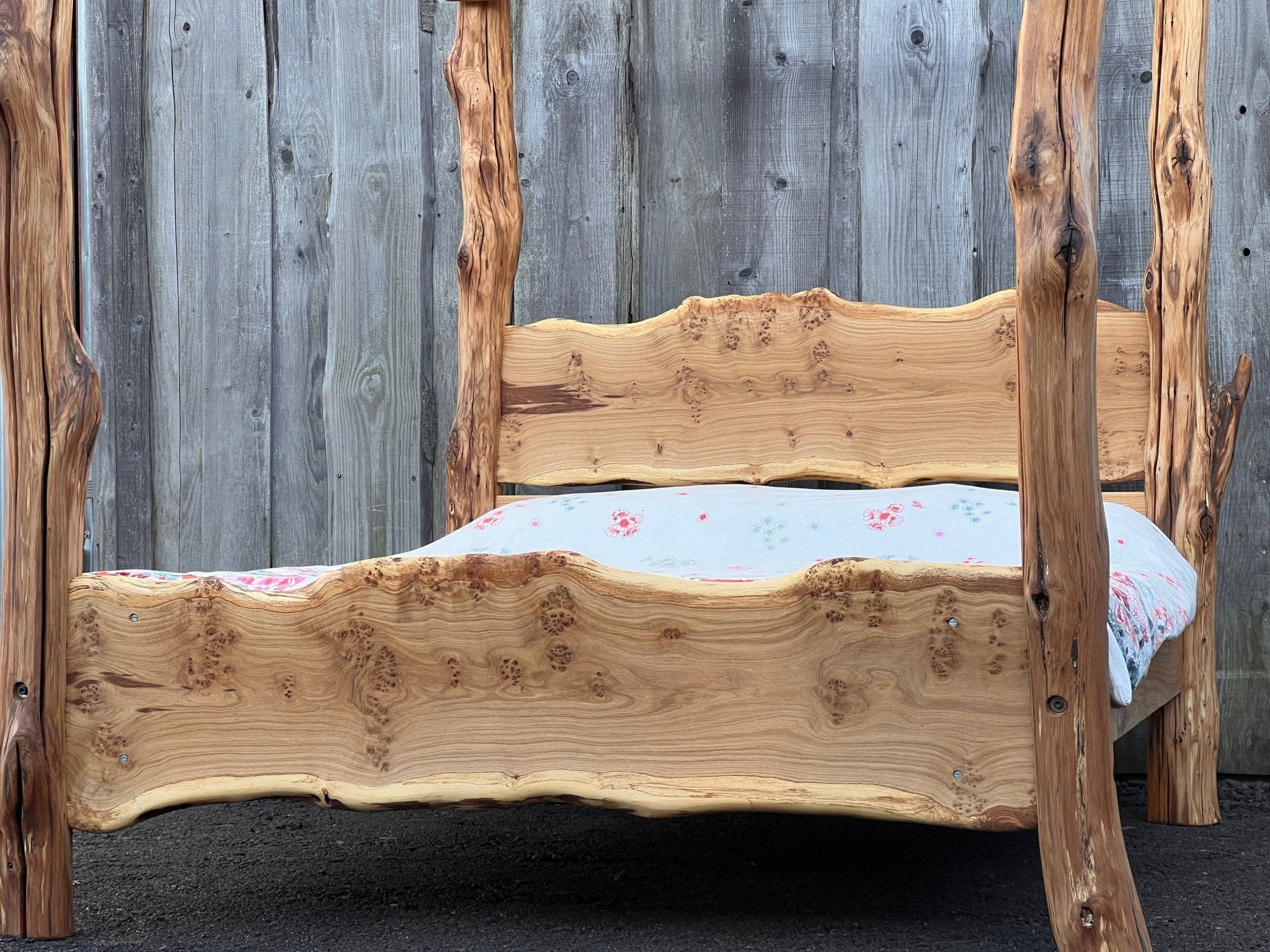 Introducing Our New Rustic Oak Four Poster Bed: