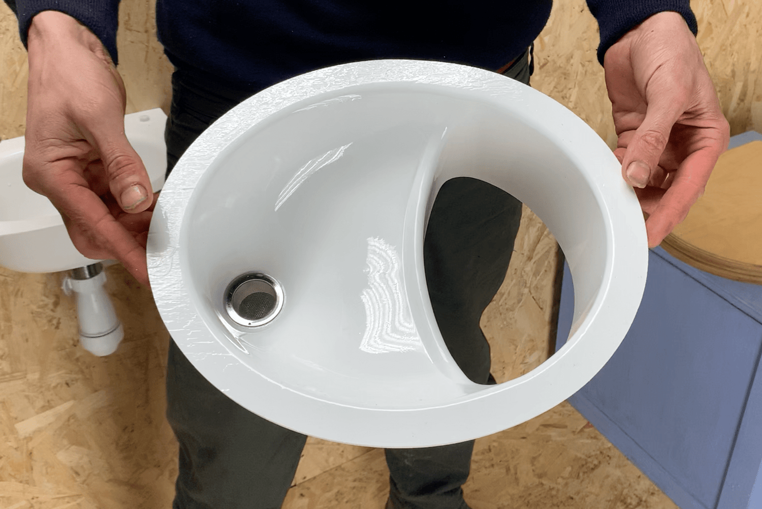 Composting Toilet in Canada with urine separator