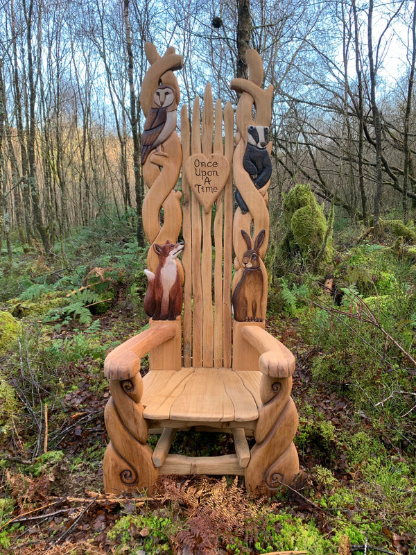 Wild Woodland Throne