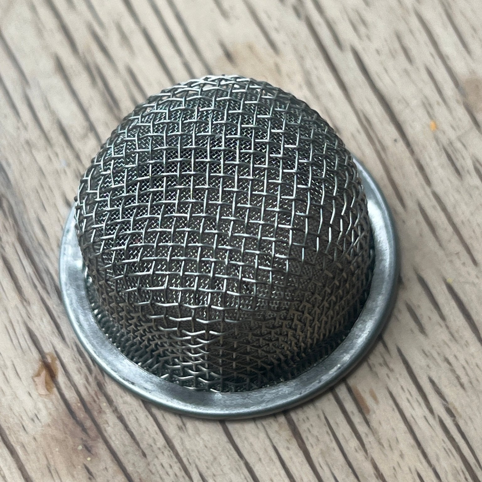 Metal mesh filter for composting toilet urine separator — eco sanitation accessory