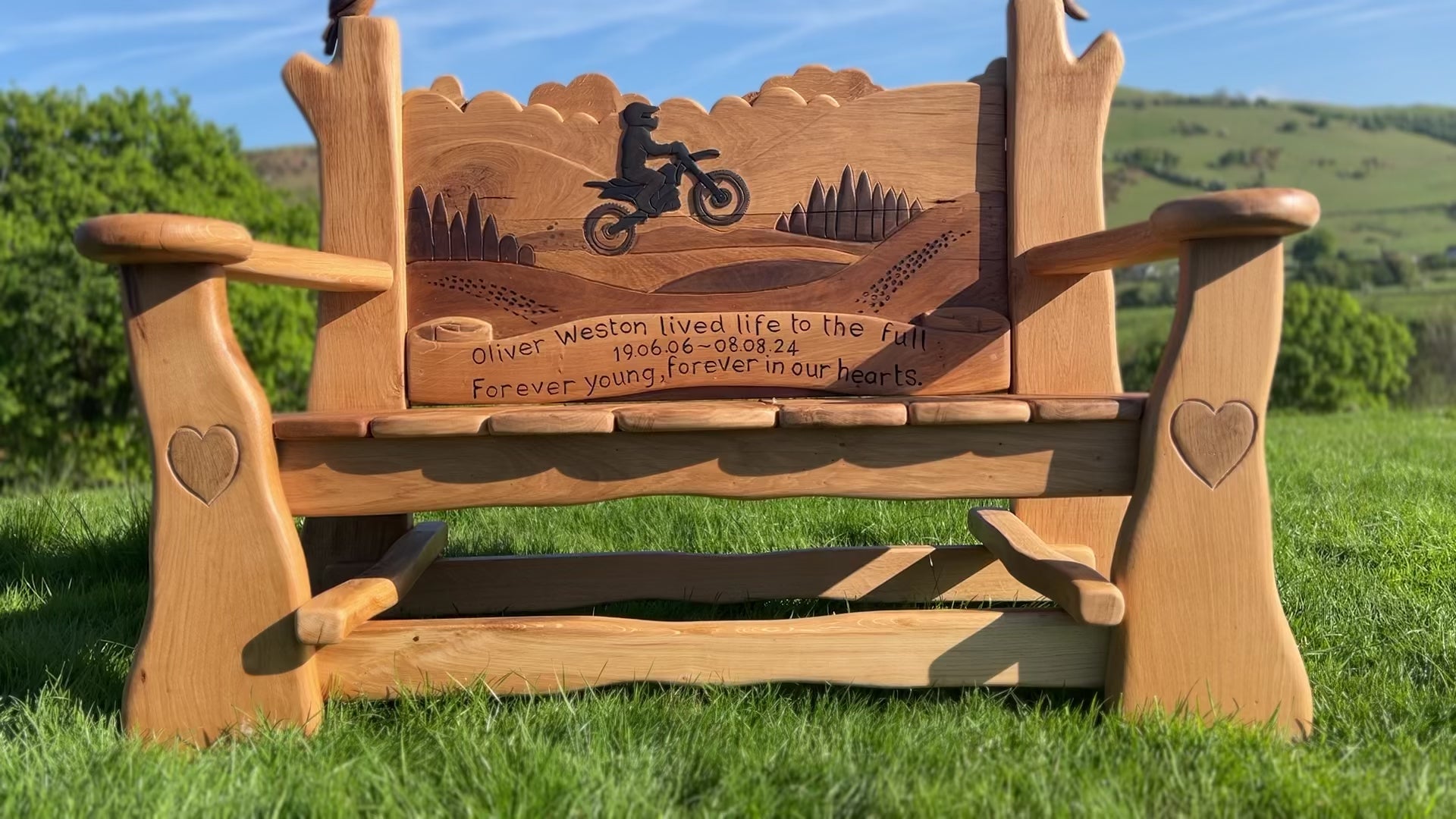 memorial bench