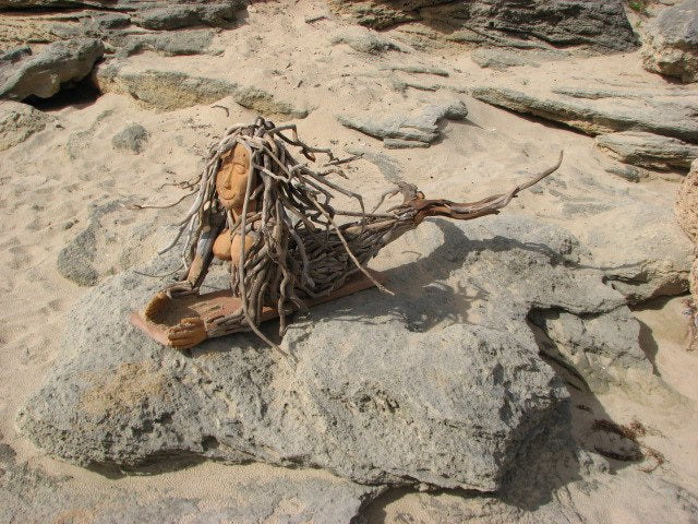 driftwood mermaid sculpture 05