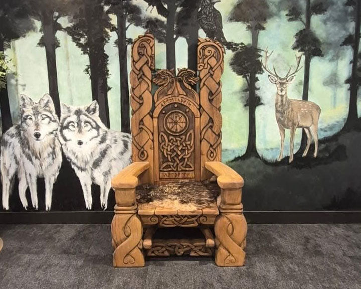 Viking Throne in Valhalla Media