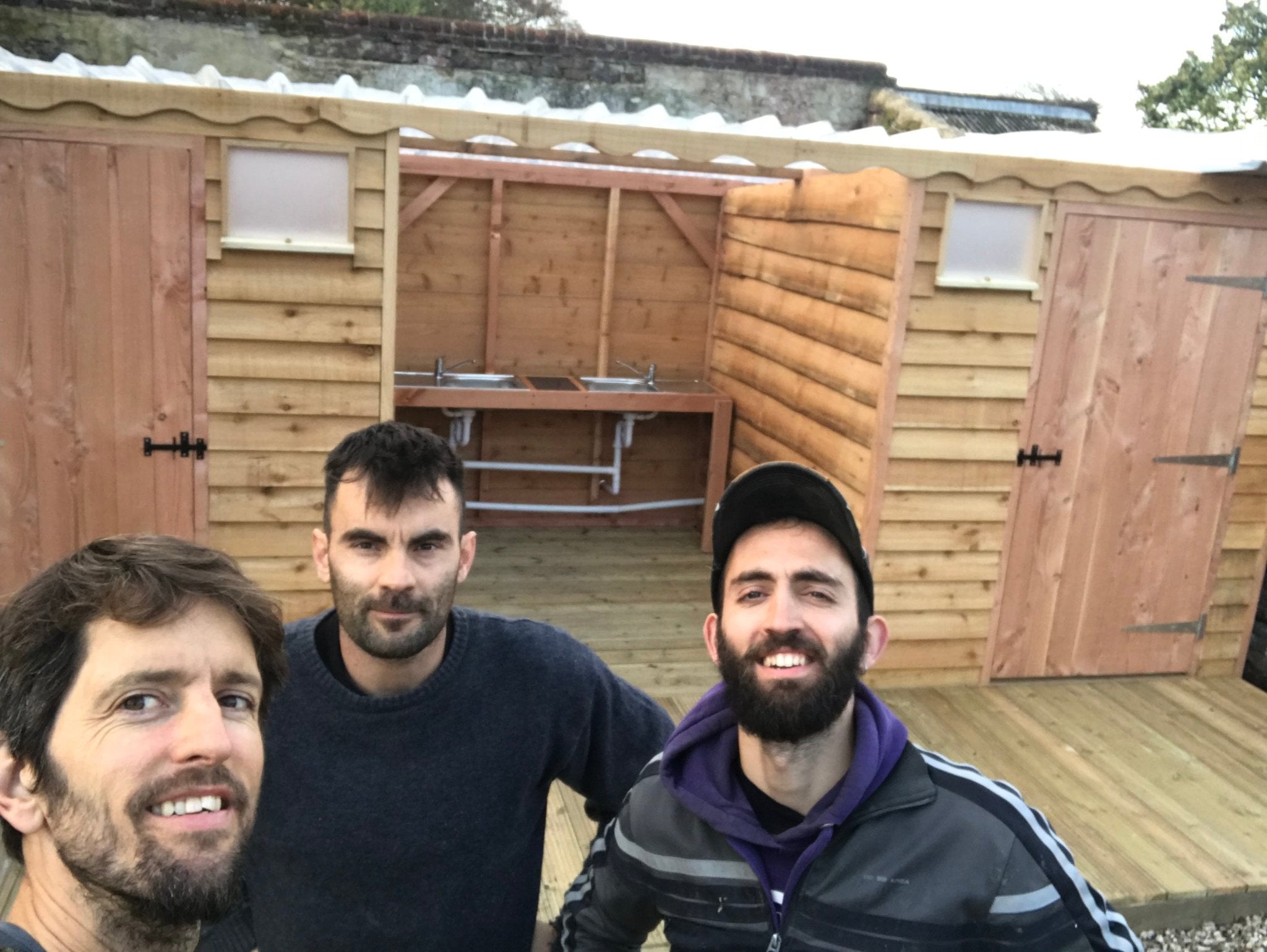disabled access compost toilet block for school