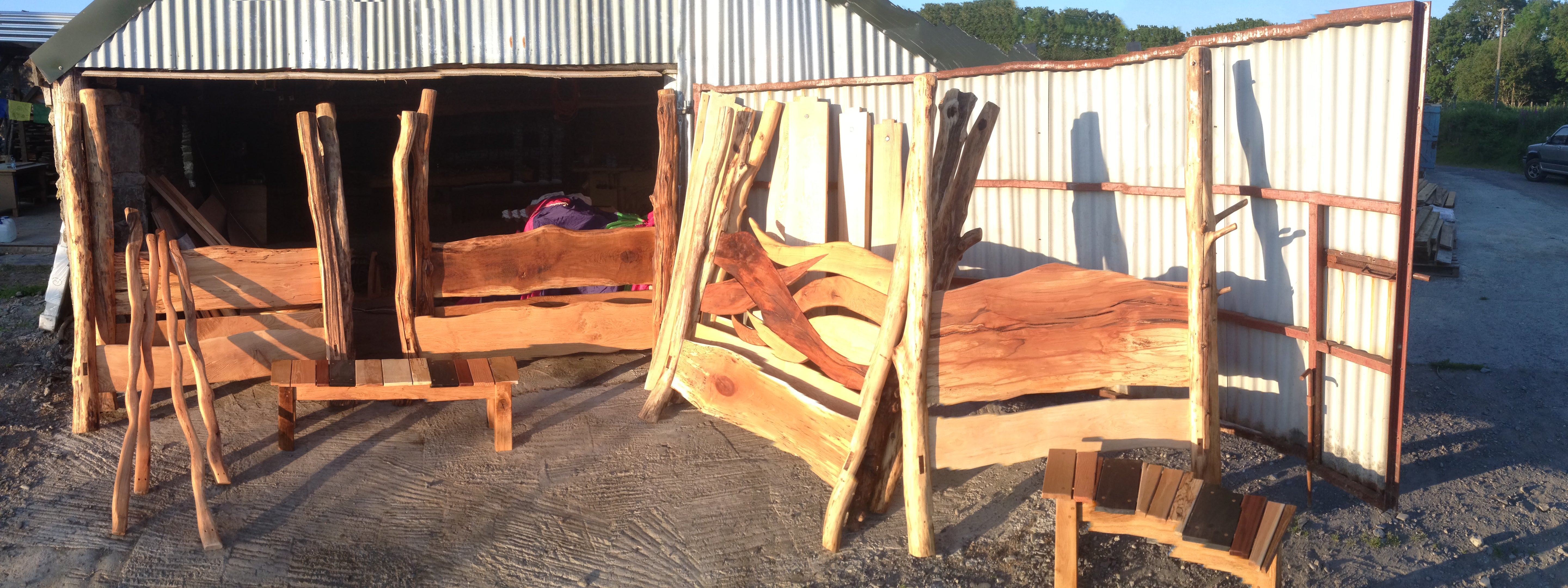 Four Poster Beds in Workshop