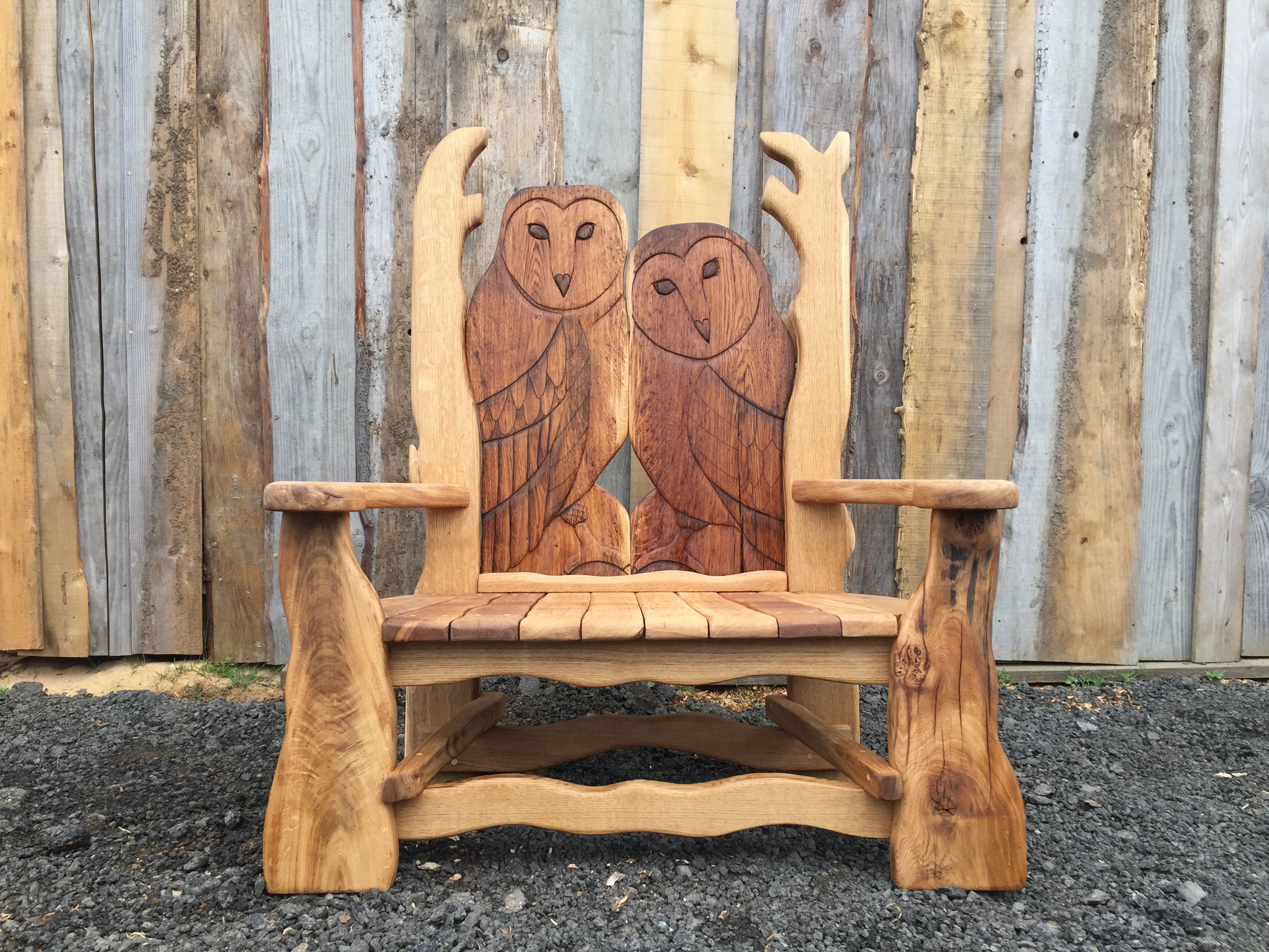 Hand Carved Chairs Celebrating the Animals of the Natural World