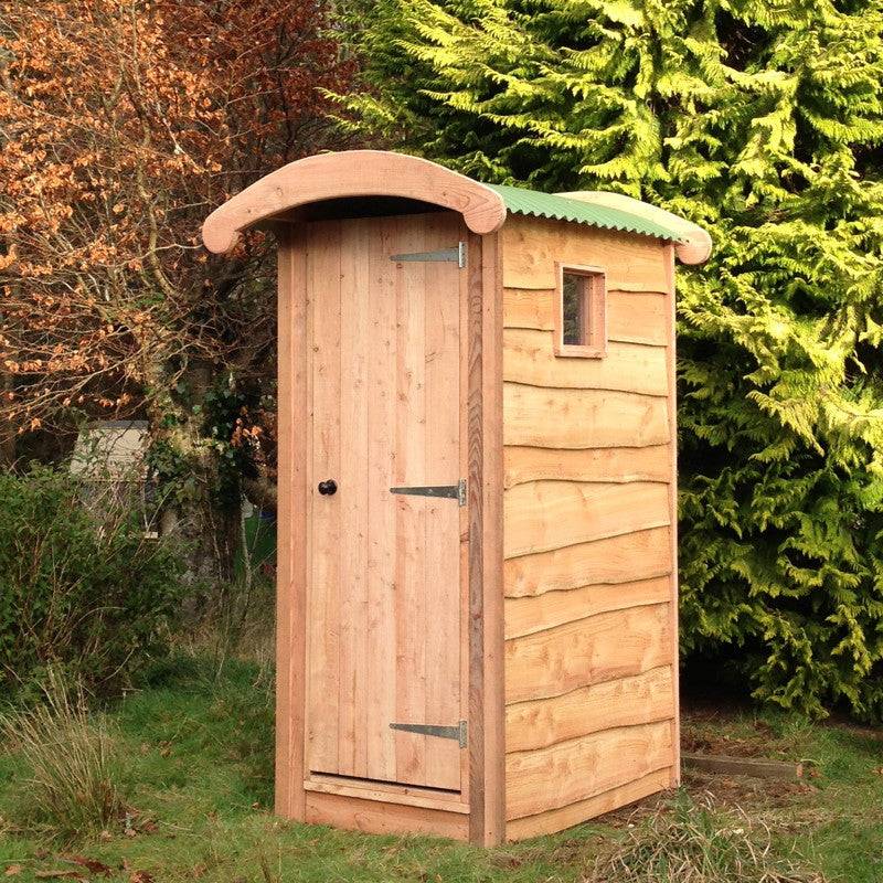 our most basic composting toilet in a campsite setting