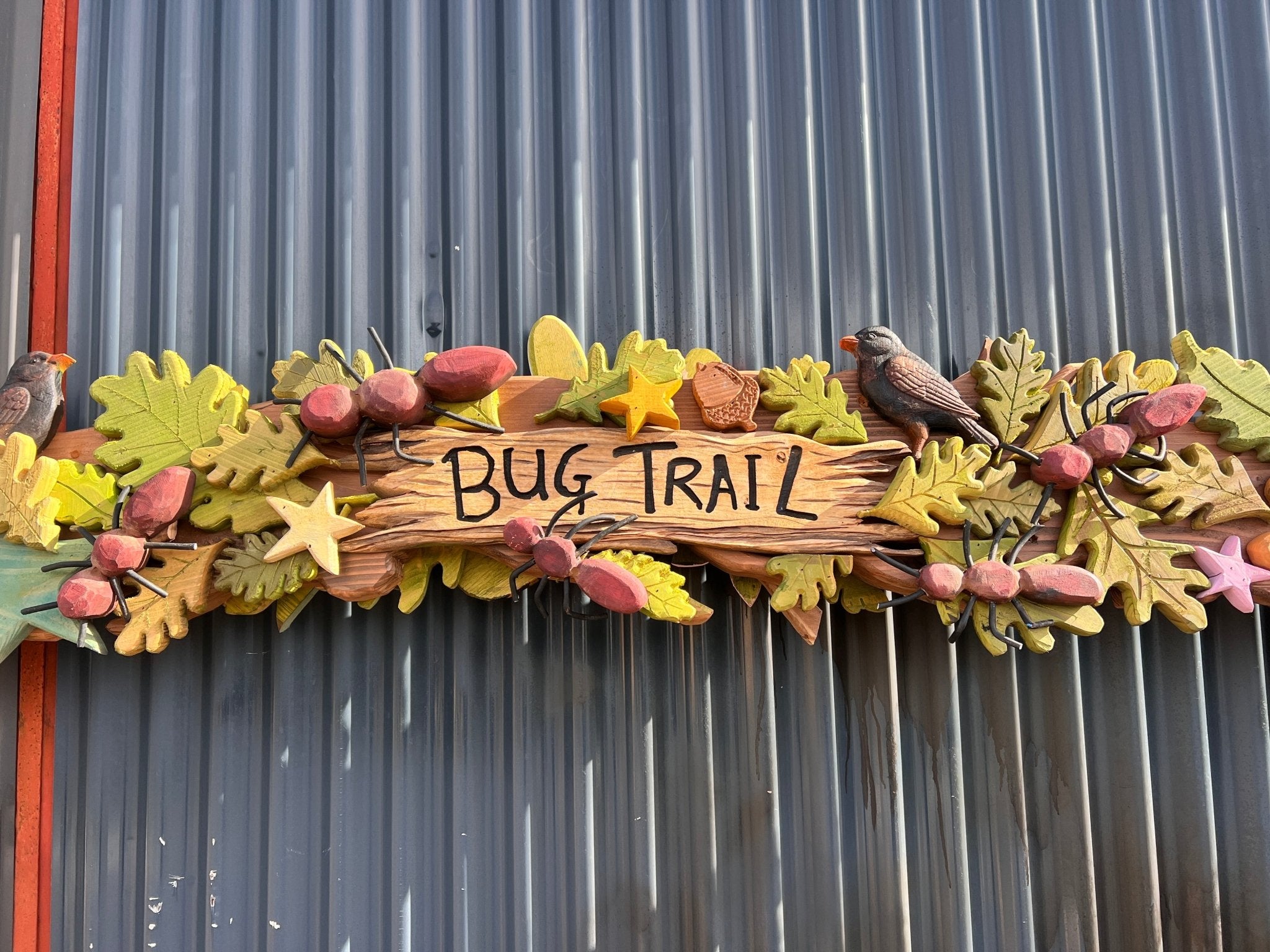 bug arch for nature trail 