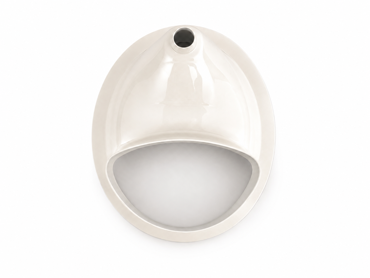 Complete urine separator for dry toilet – white – Free Range Designs