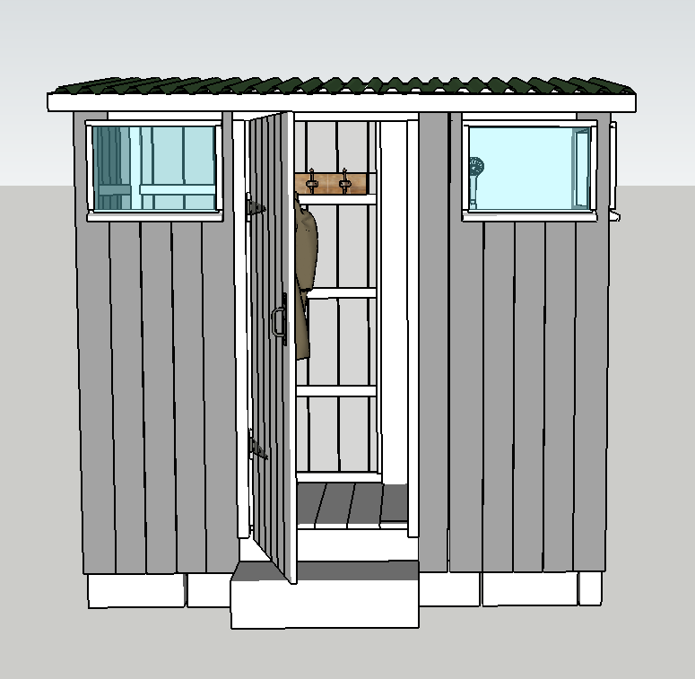 plans de toilettes et de douches à compost