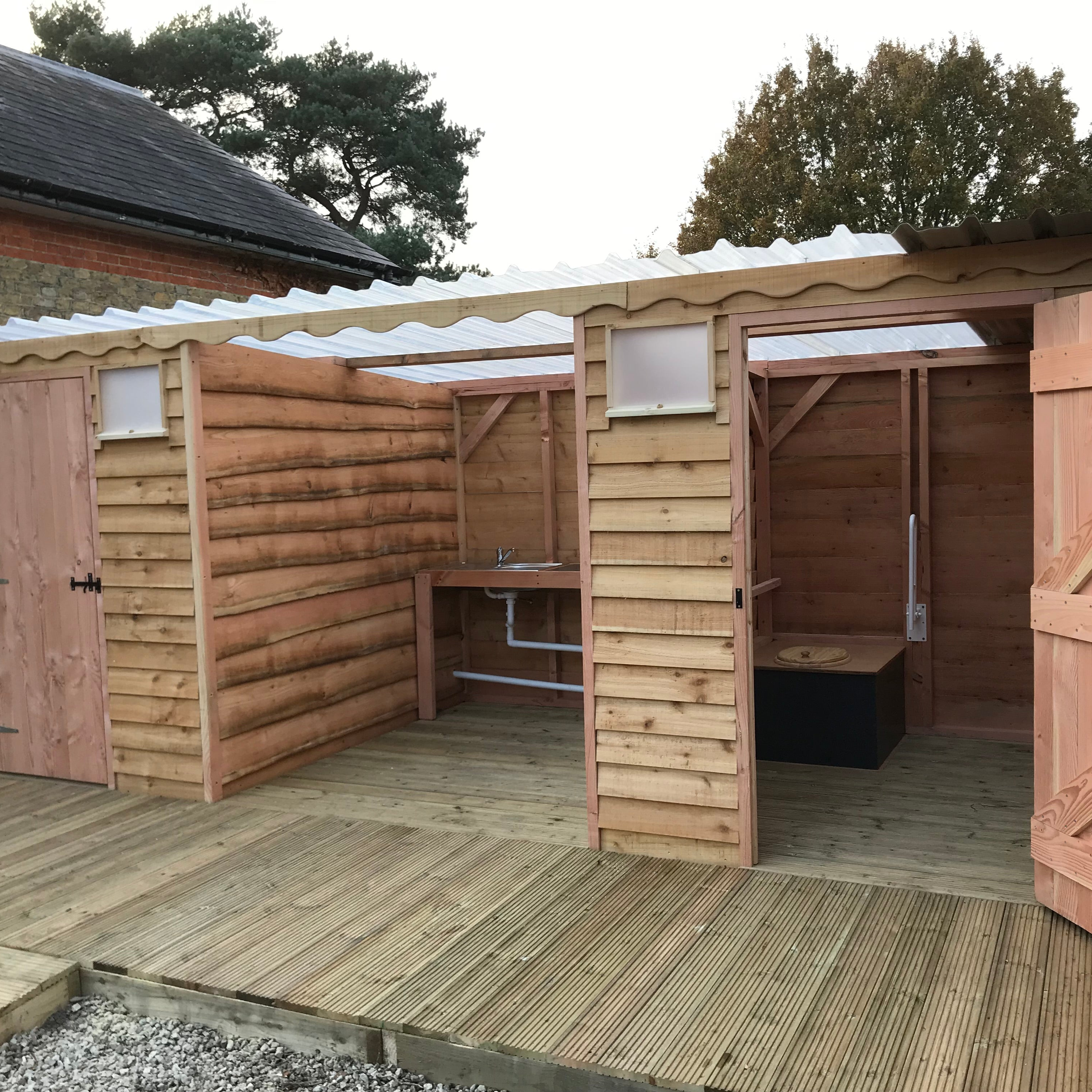 Disabled Access Compost Toilet Block