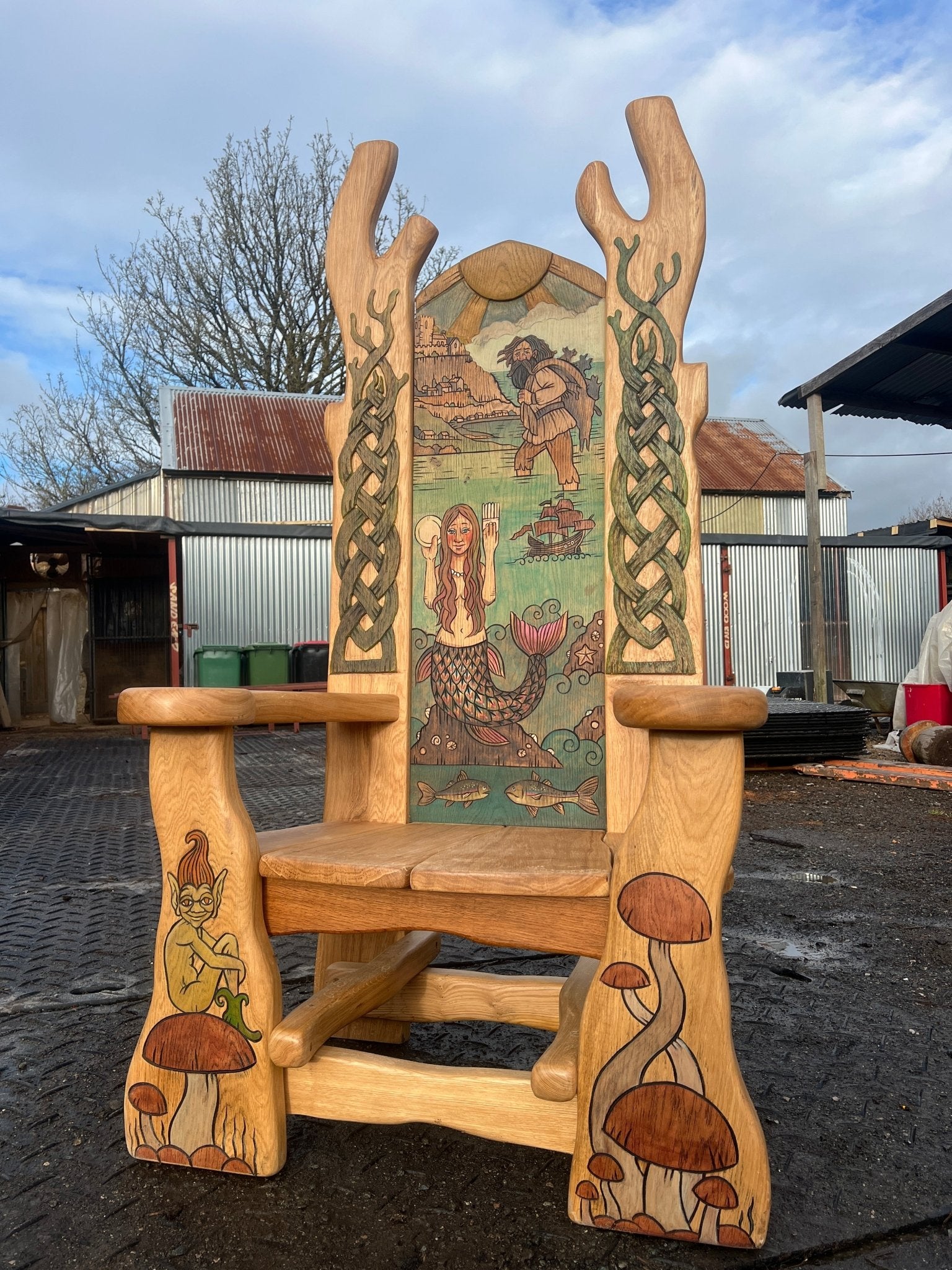 Cornish Myths & Legends Storytelling Chair - FreeRangeDesigns