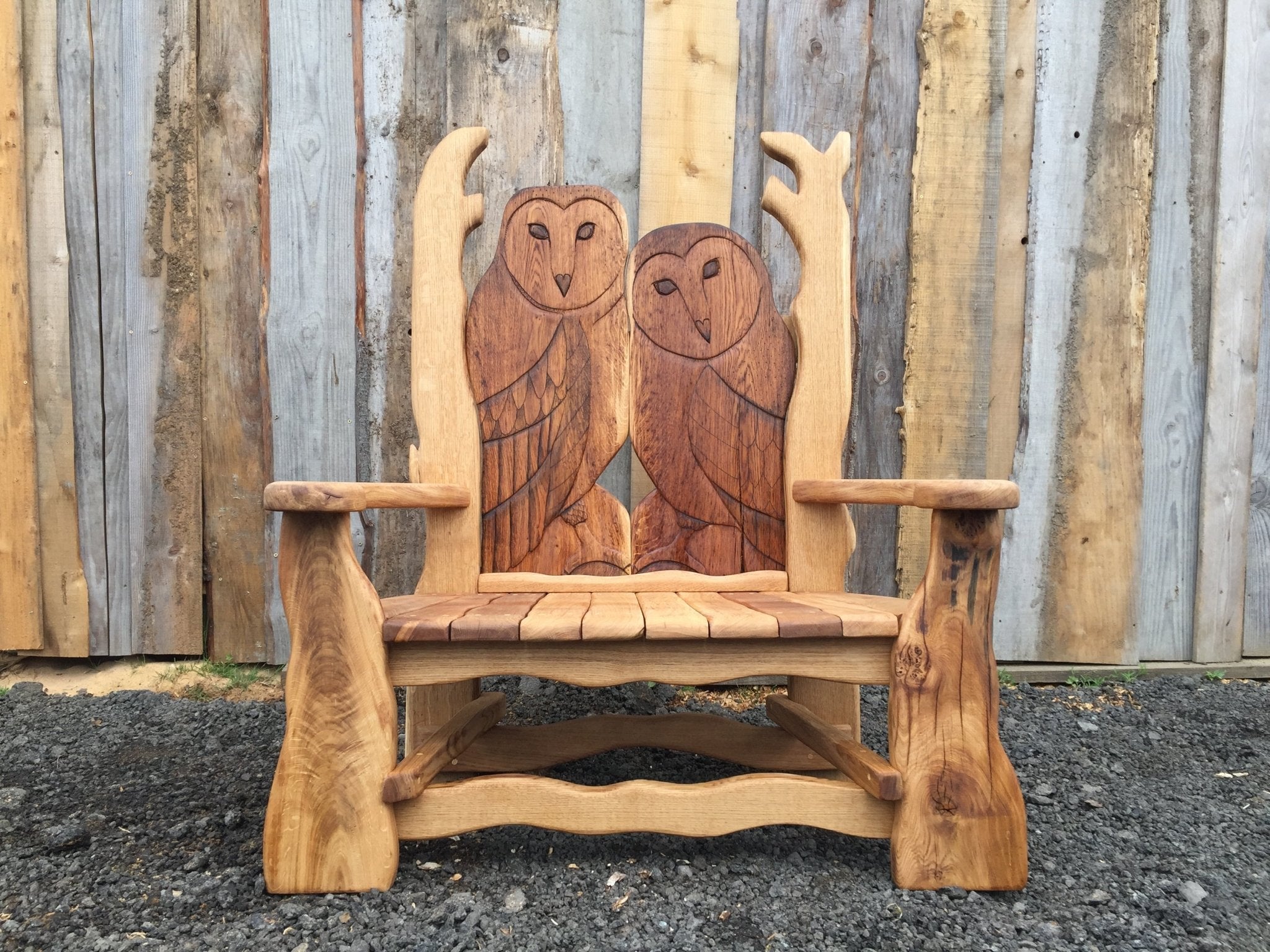 Hand Carved Chairs Celebrating the Animals of the Natural World - FreeRangeDesigns