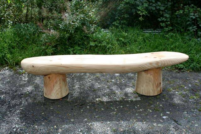 Handmade driftwood stools — hand-carved natural wood, bespoke, Wales