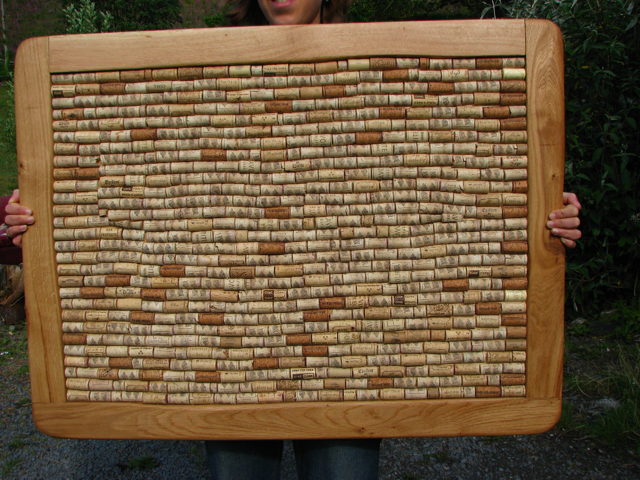 tableau en liège pour le vin