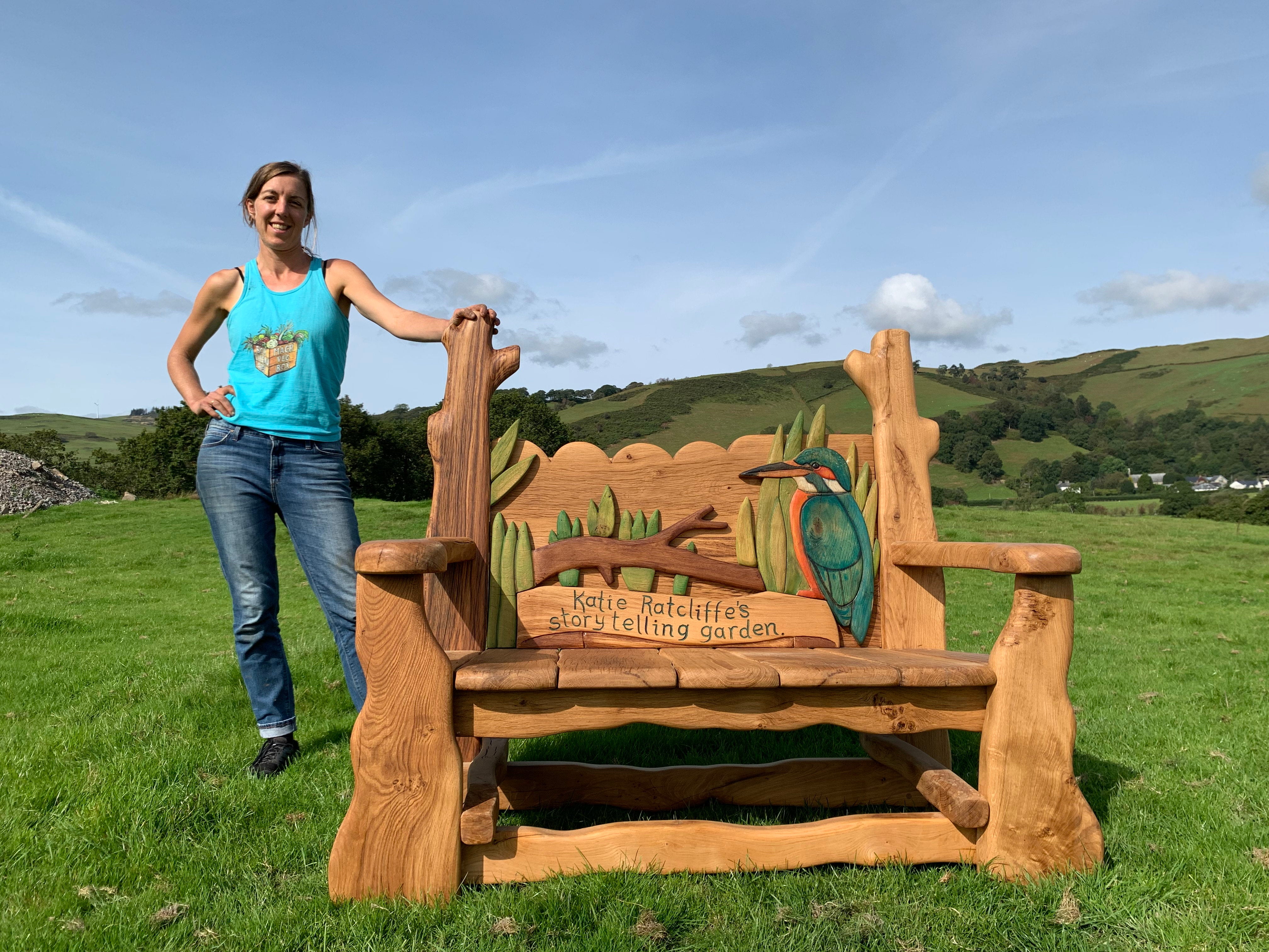 Kingfisher garden bench sale