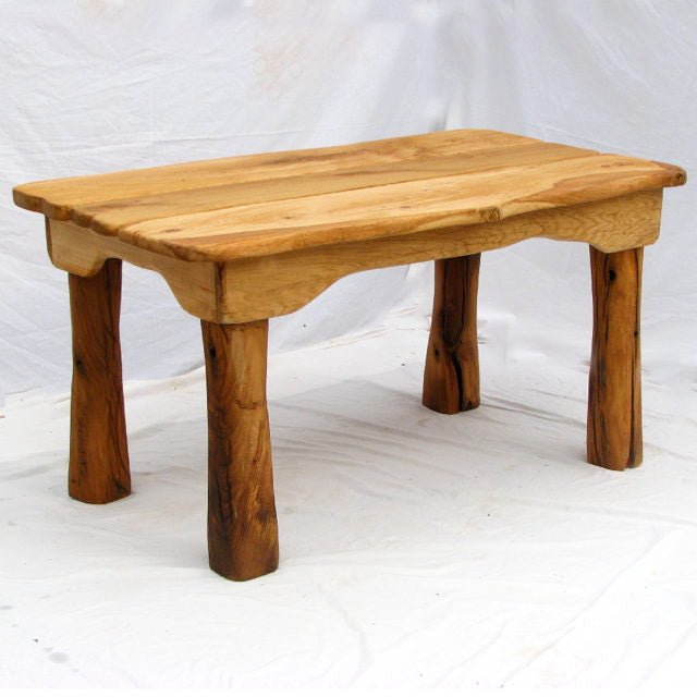 Handmade solid oak refectory dining table — bespoke indoor and outdoor use, Wales