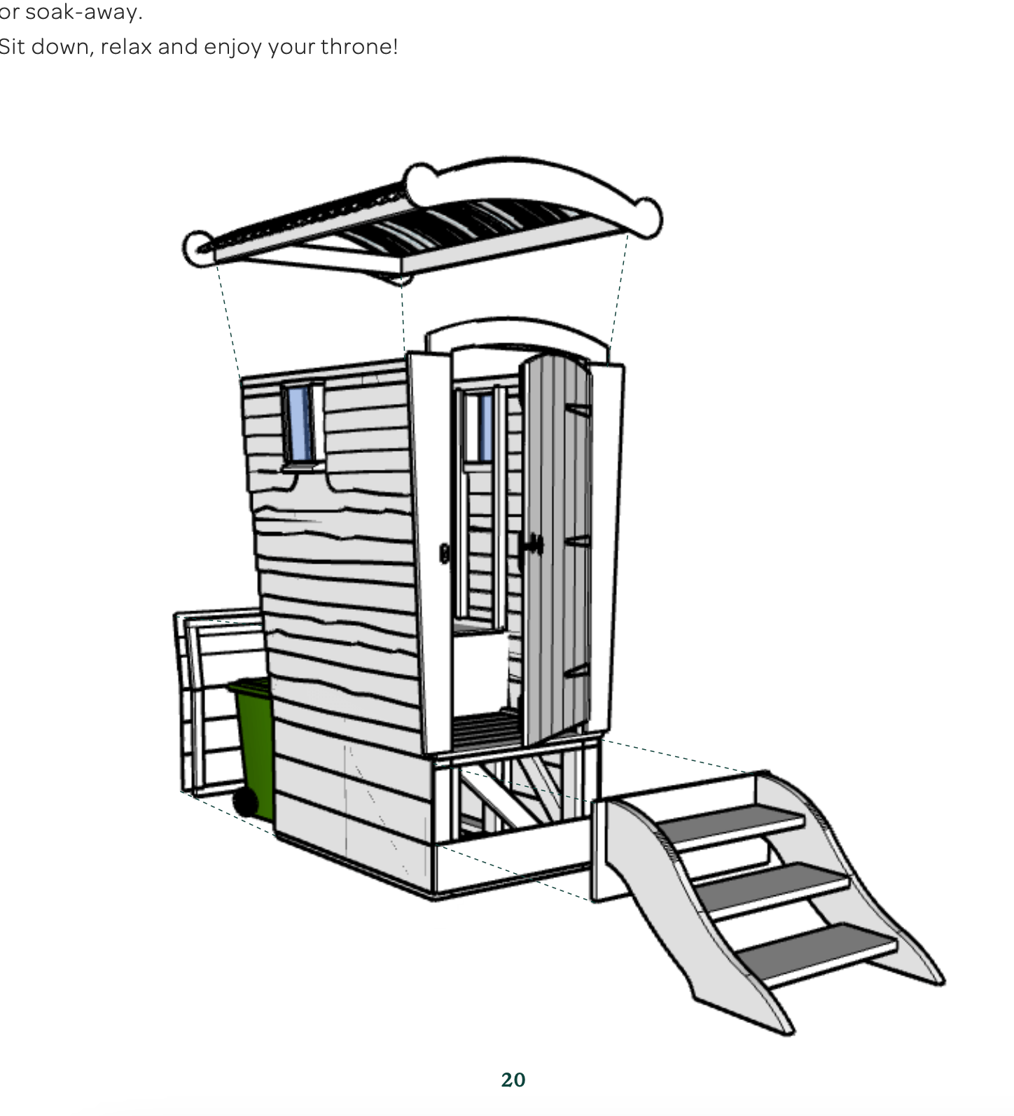 detailed plans for how to build a compost toilet 