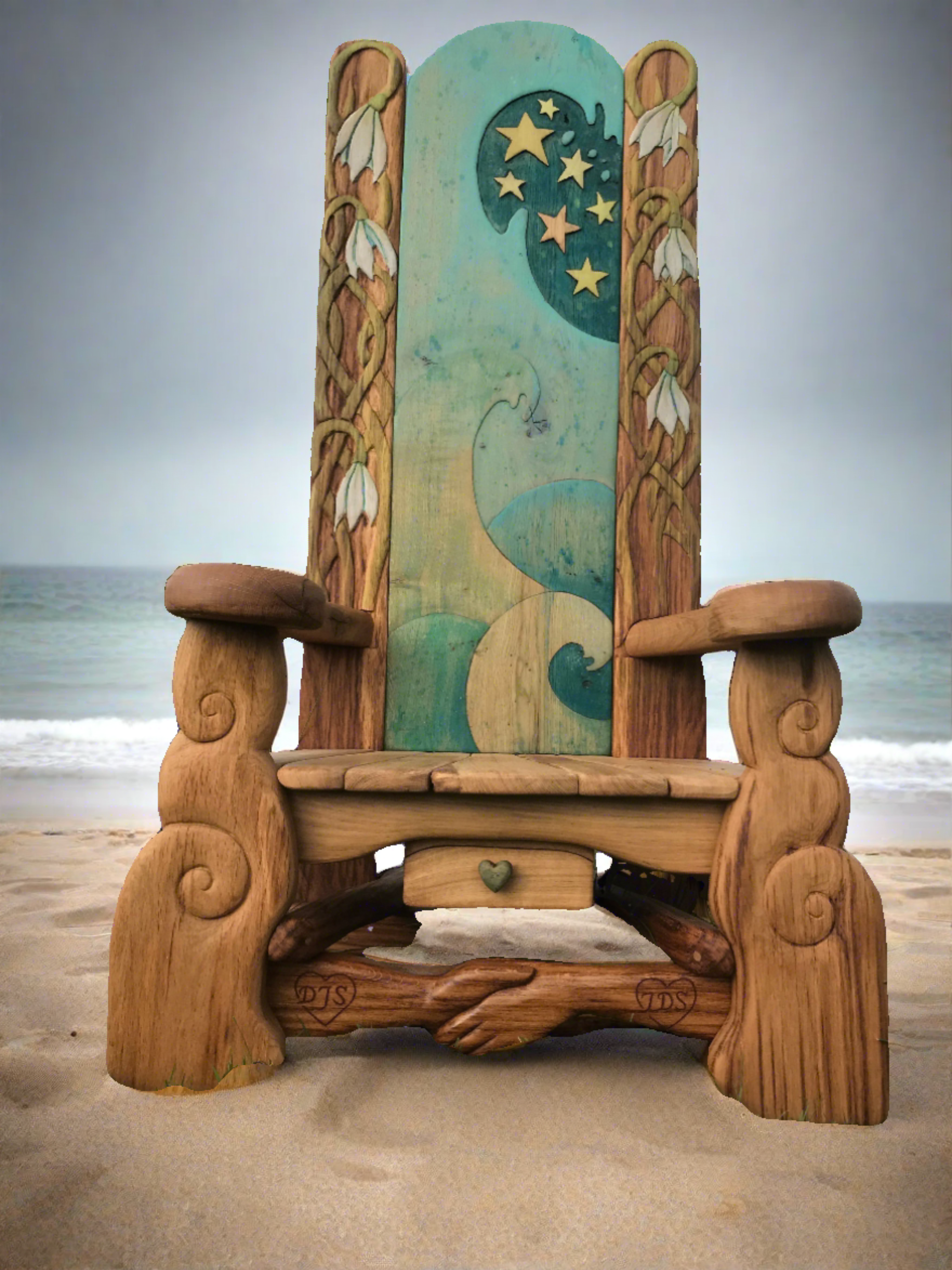 Hand Carved Chairs Celebrating the Animals of the Natural World