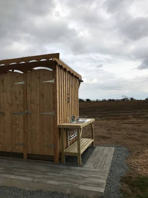 Handwäsche für die Toilette