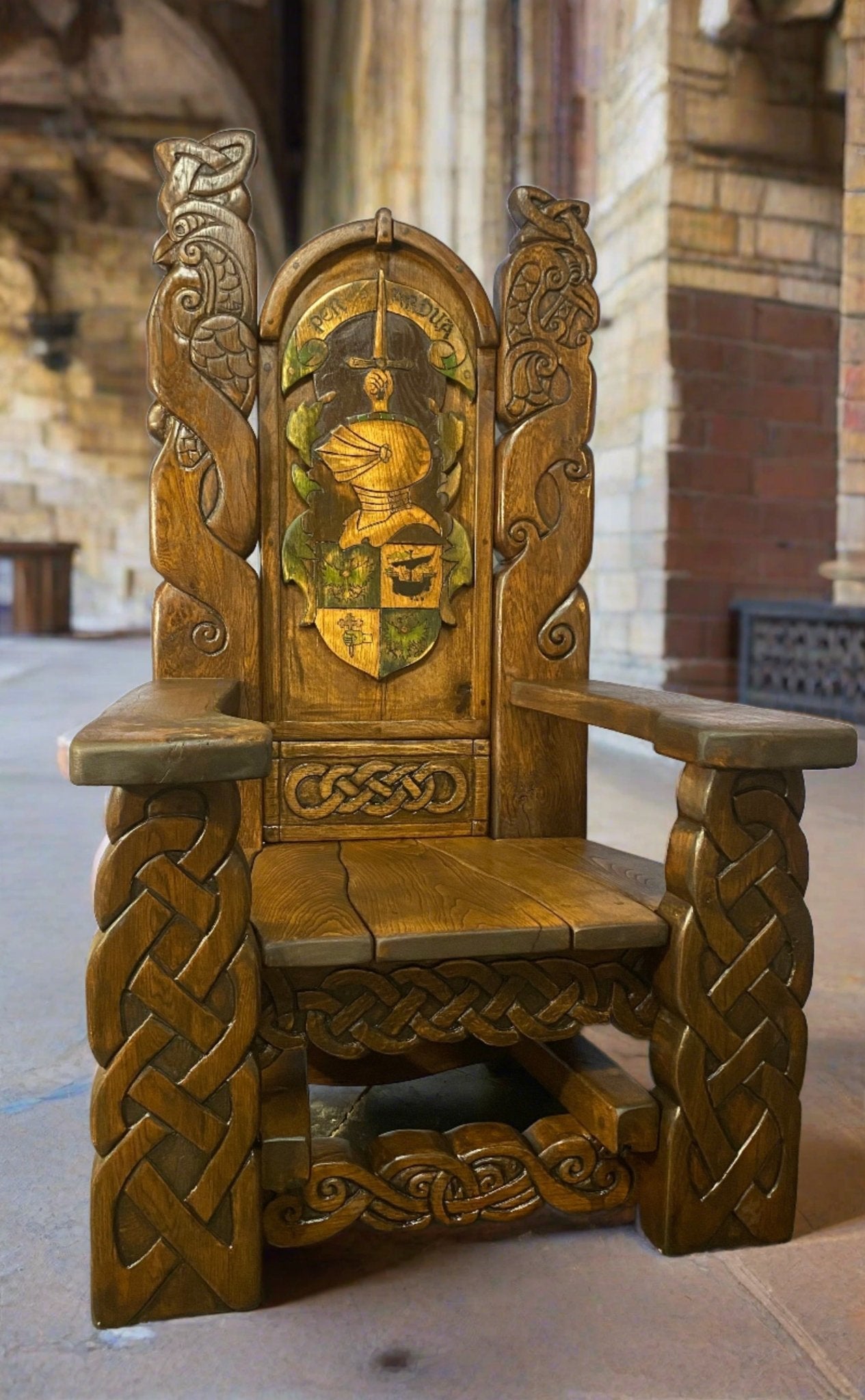 castle Celtic knotwork