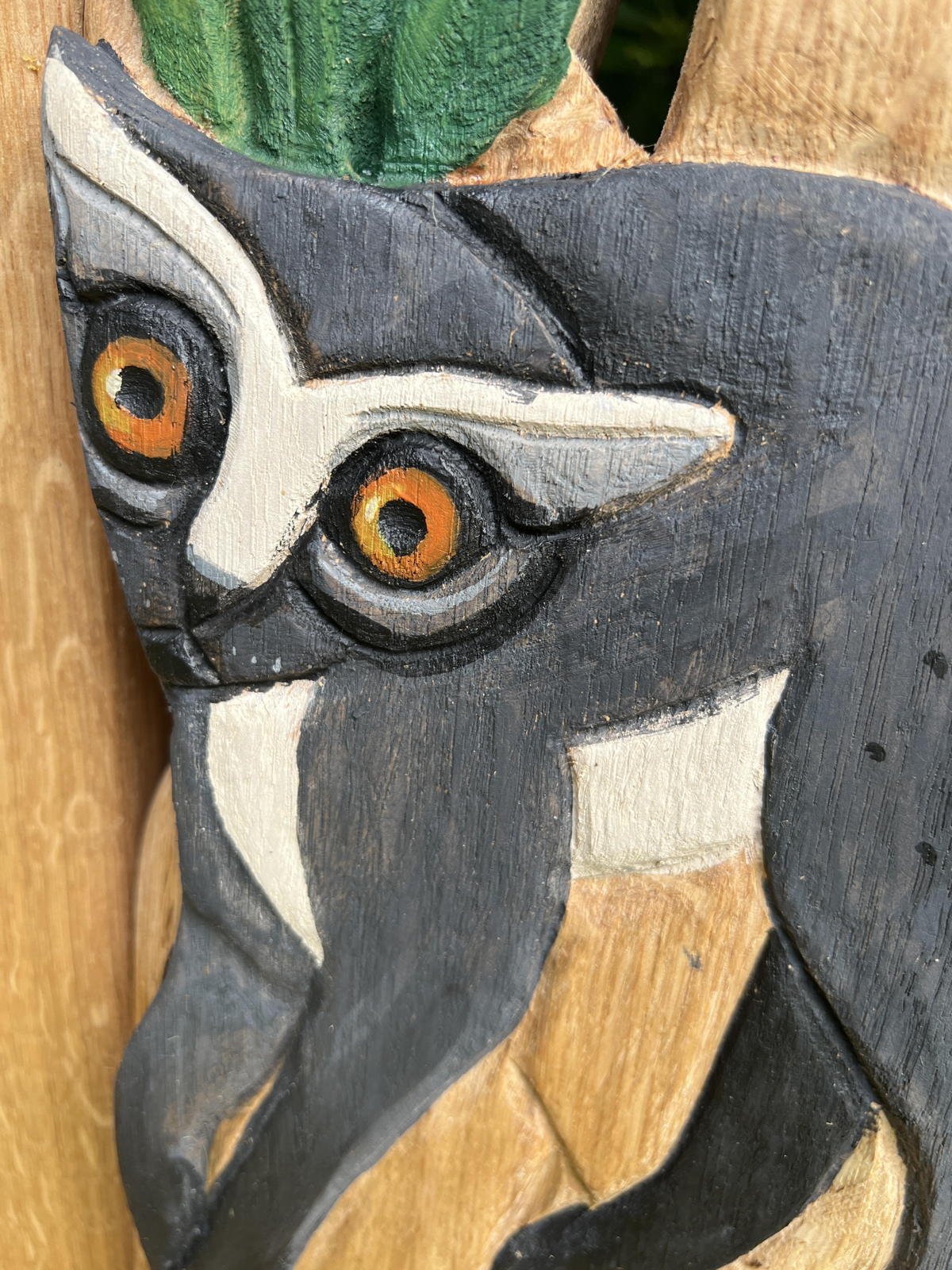 Handcrafted solid oak wild kingdom animal throne — jungle wildlife carvings, Wales