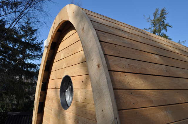 composting toilet wooden