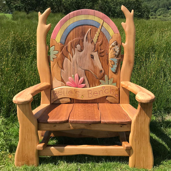 unicorn bench