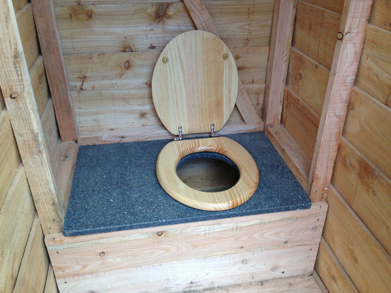 Kompost-Toiletten-Sitz