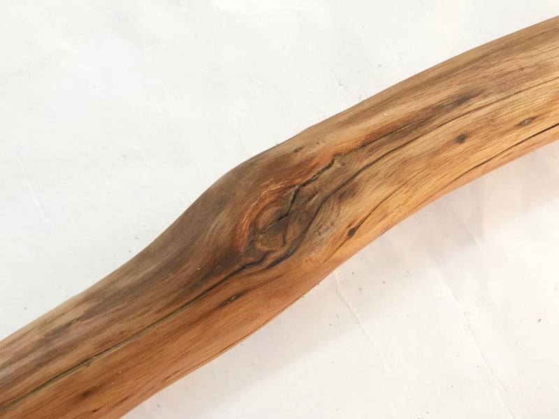 oak bannister curved