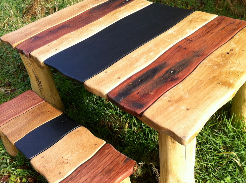 driftwood outdoor table