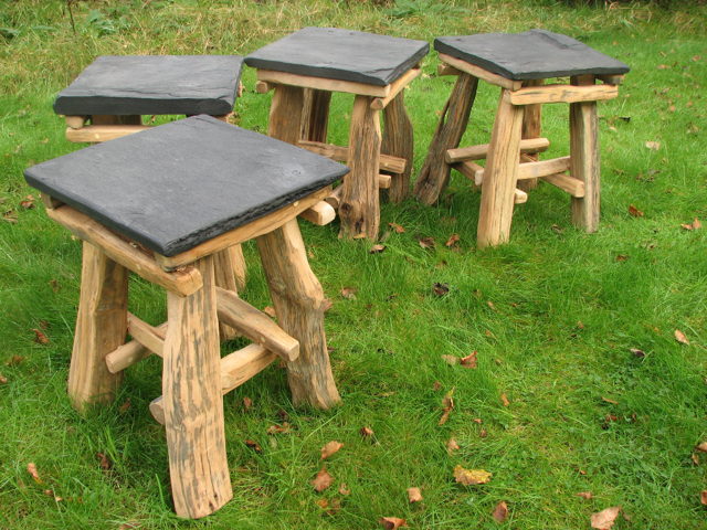 slate hobbit chairs