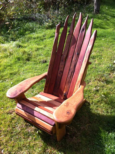 designer adirondack chair