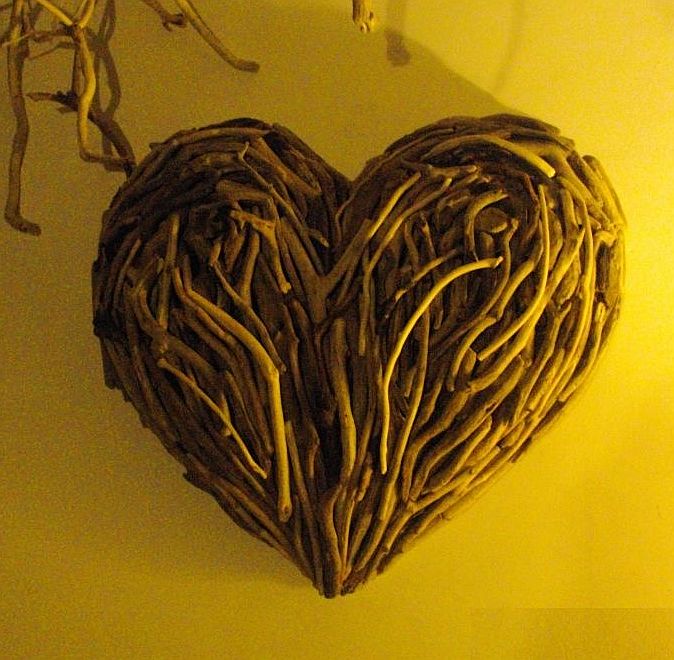 Driftwood Heart