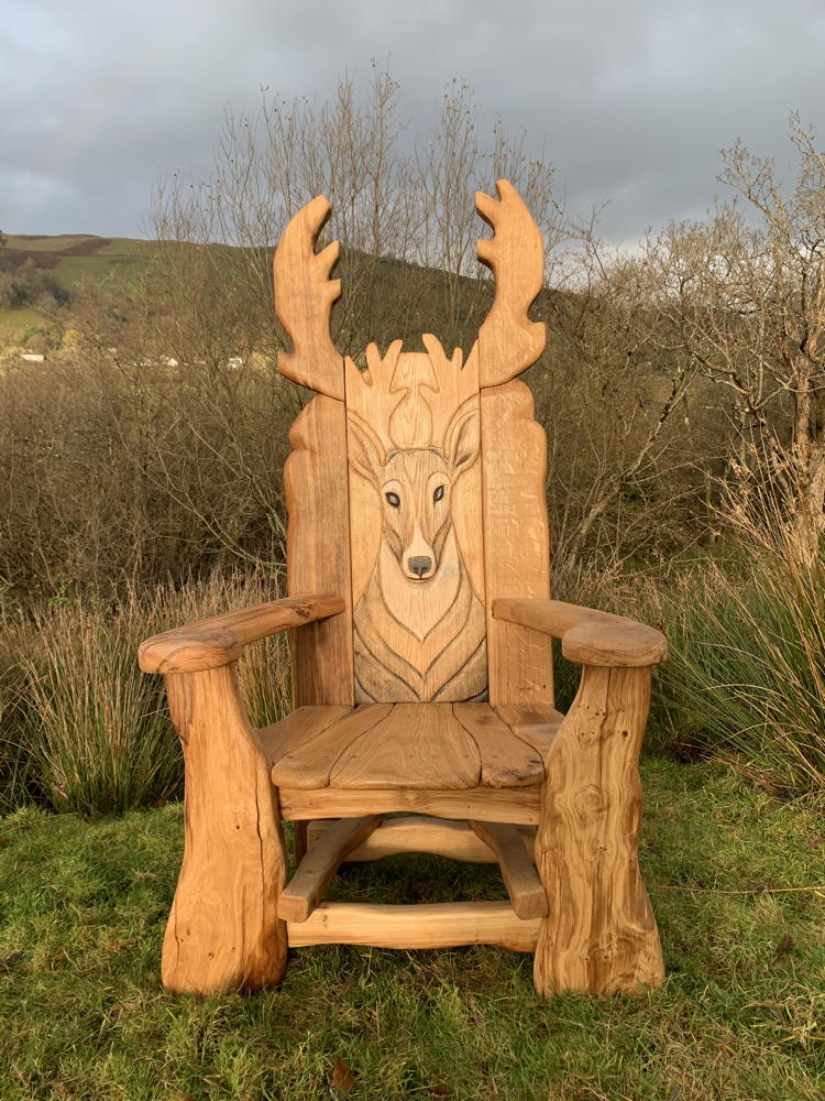 forest reading chair