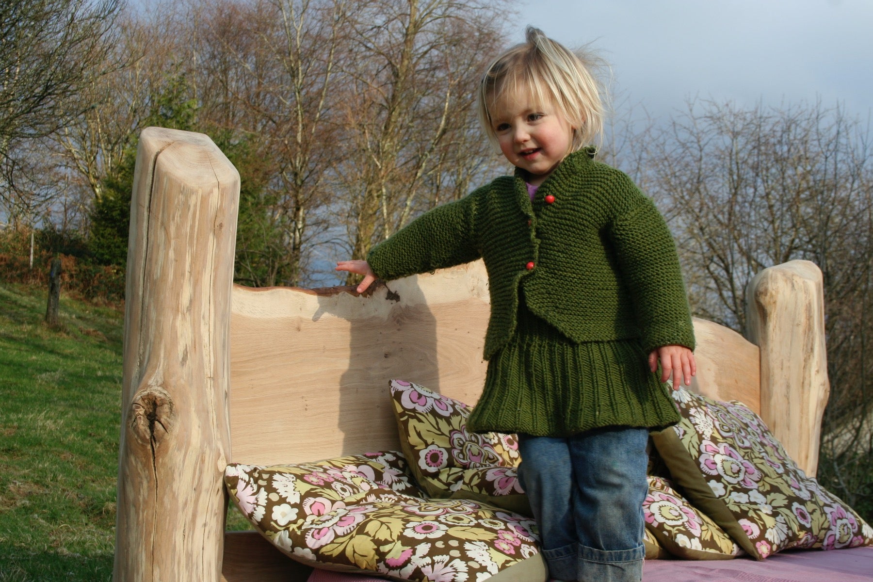 king size rustic oak driftwood bed