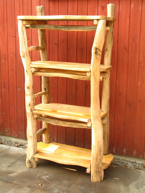 oak shelving