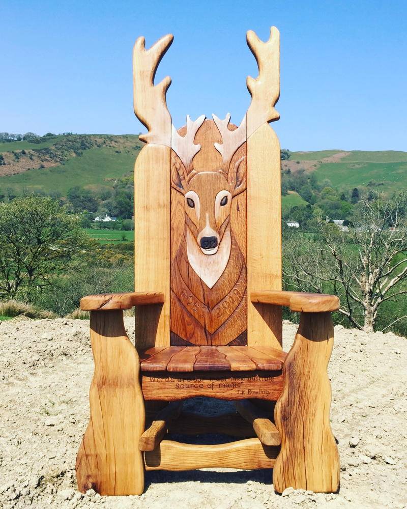 bespoke memorial chair