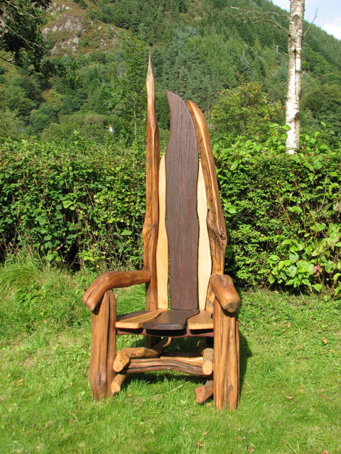 chaise de conteur en plein air