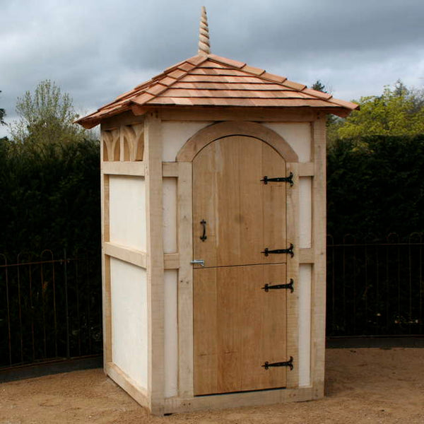 timber frame compost toilet