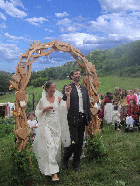 bridal wedding arch