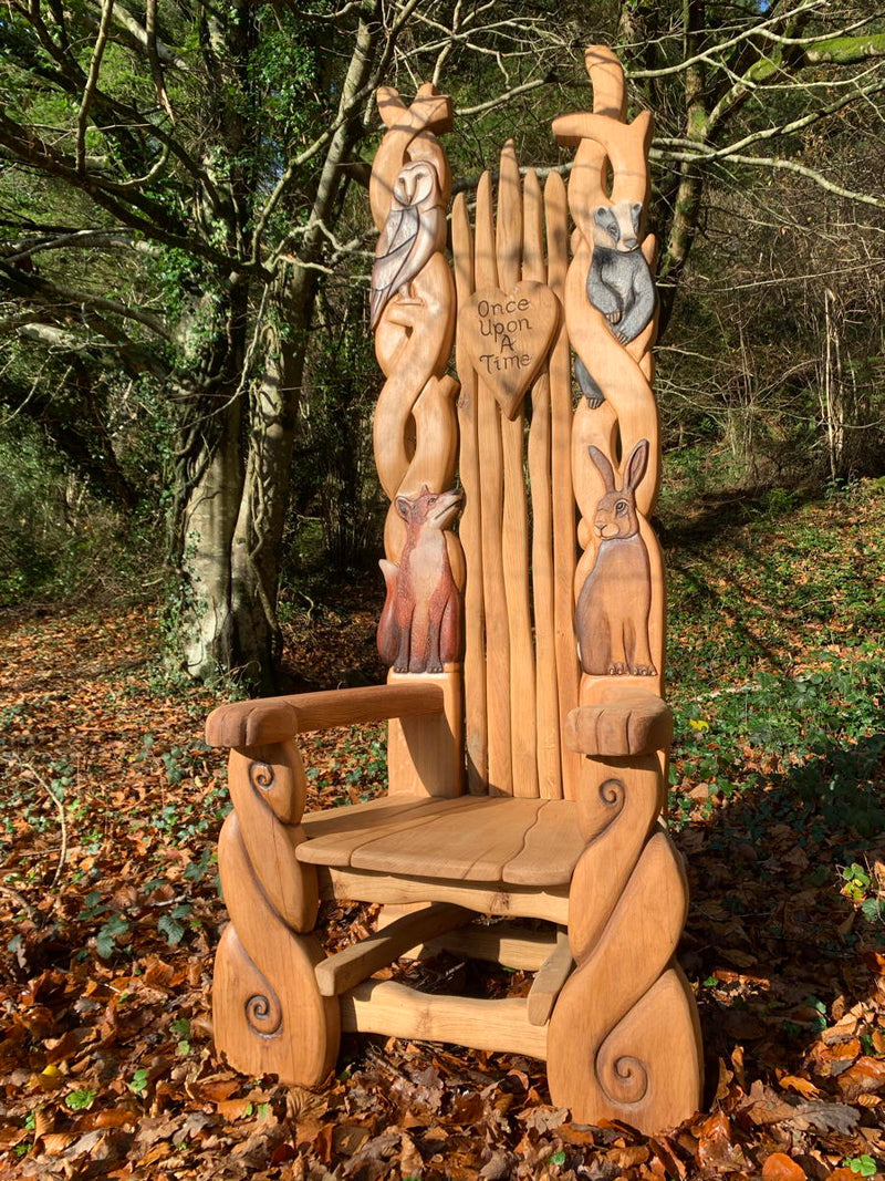 oak woodland oak throne